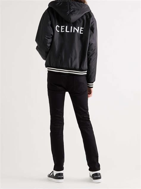 celine paris teddy jacket|Celine homme bomber jacket.